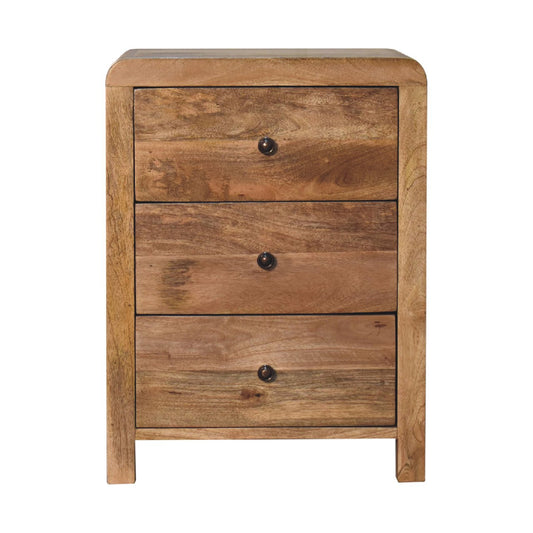 Oak - ish Naya Bedside - SILVIONIX