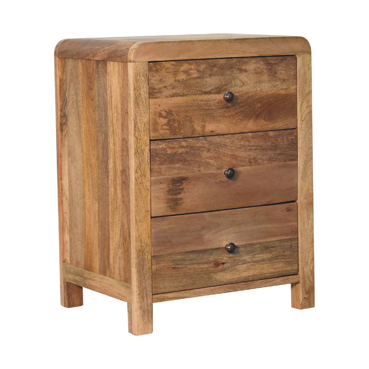 Oak - ish Naya Bedside - SILVIONIX