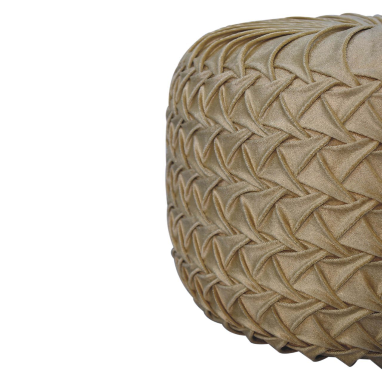 Ochre Hart Pouffe - SILVIONIX