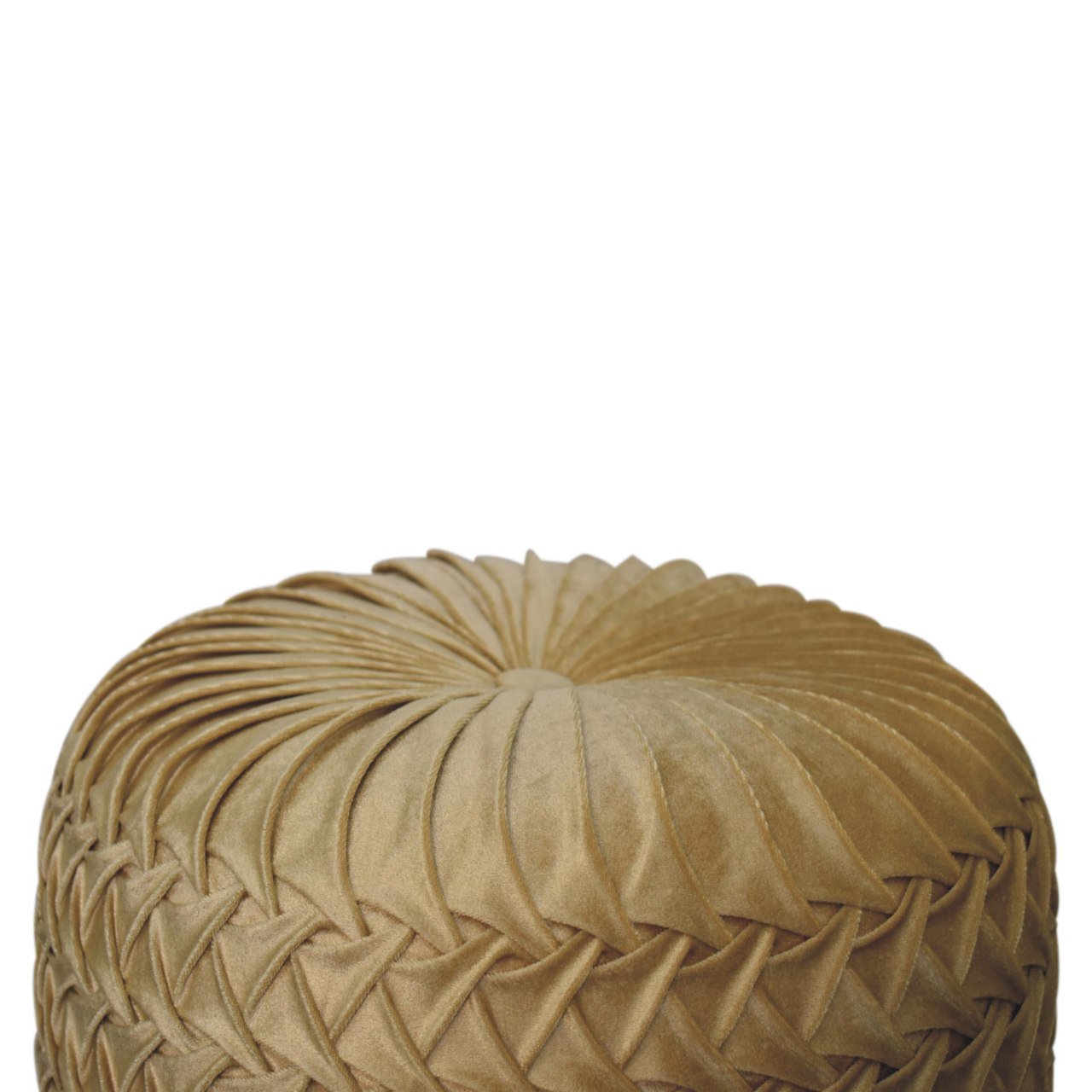 Ochre Hart Pouffe - SILVIONIX