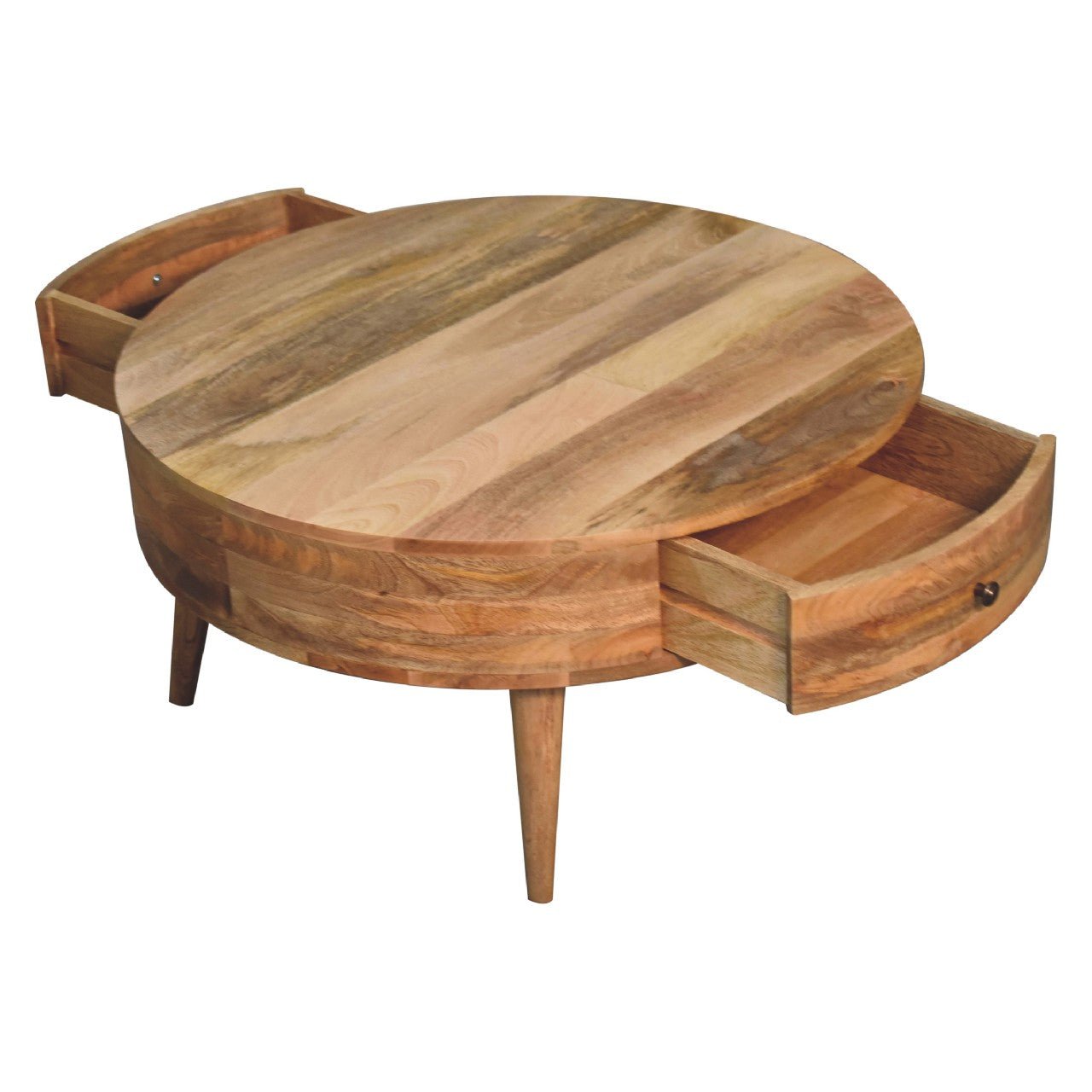 Odyssey Oak - ish Coffee Table - SILVIONIX