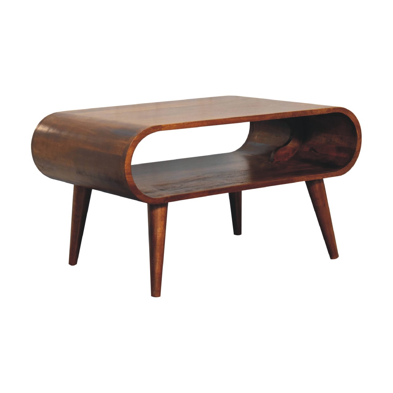 Open Chestnut Coffee Table - SILVIONIX