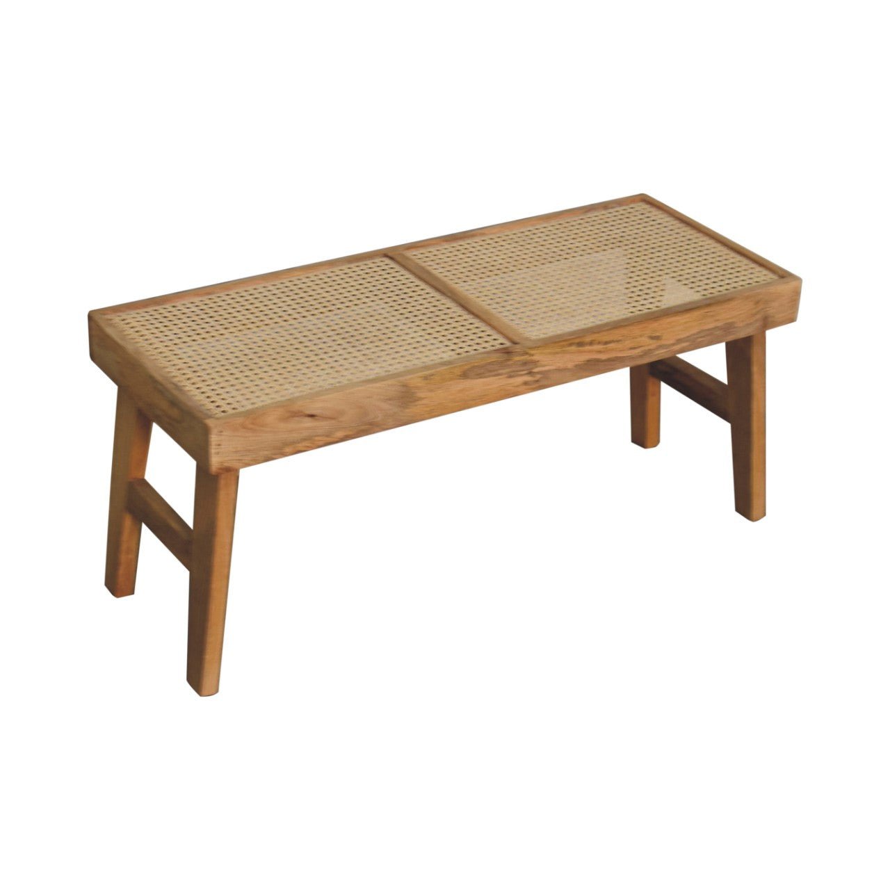 Open Rattan Bench - SILVIONIX