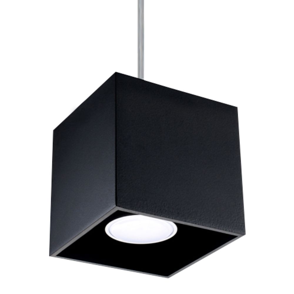 Pendant lamp aluminum Quad modern Design GU10 - SILVIONIX