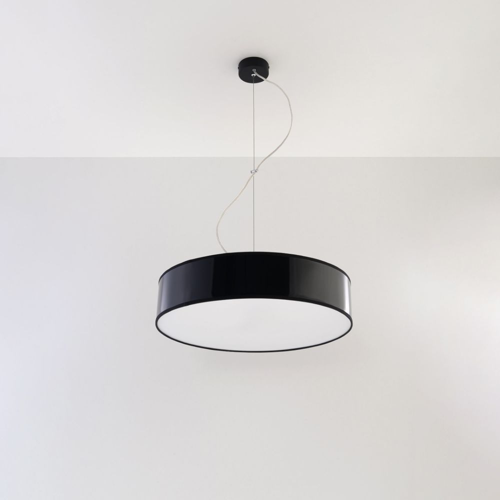 Pendant lamp PVC Arena minimalistic Design E27 - SILVIONIX