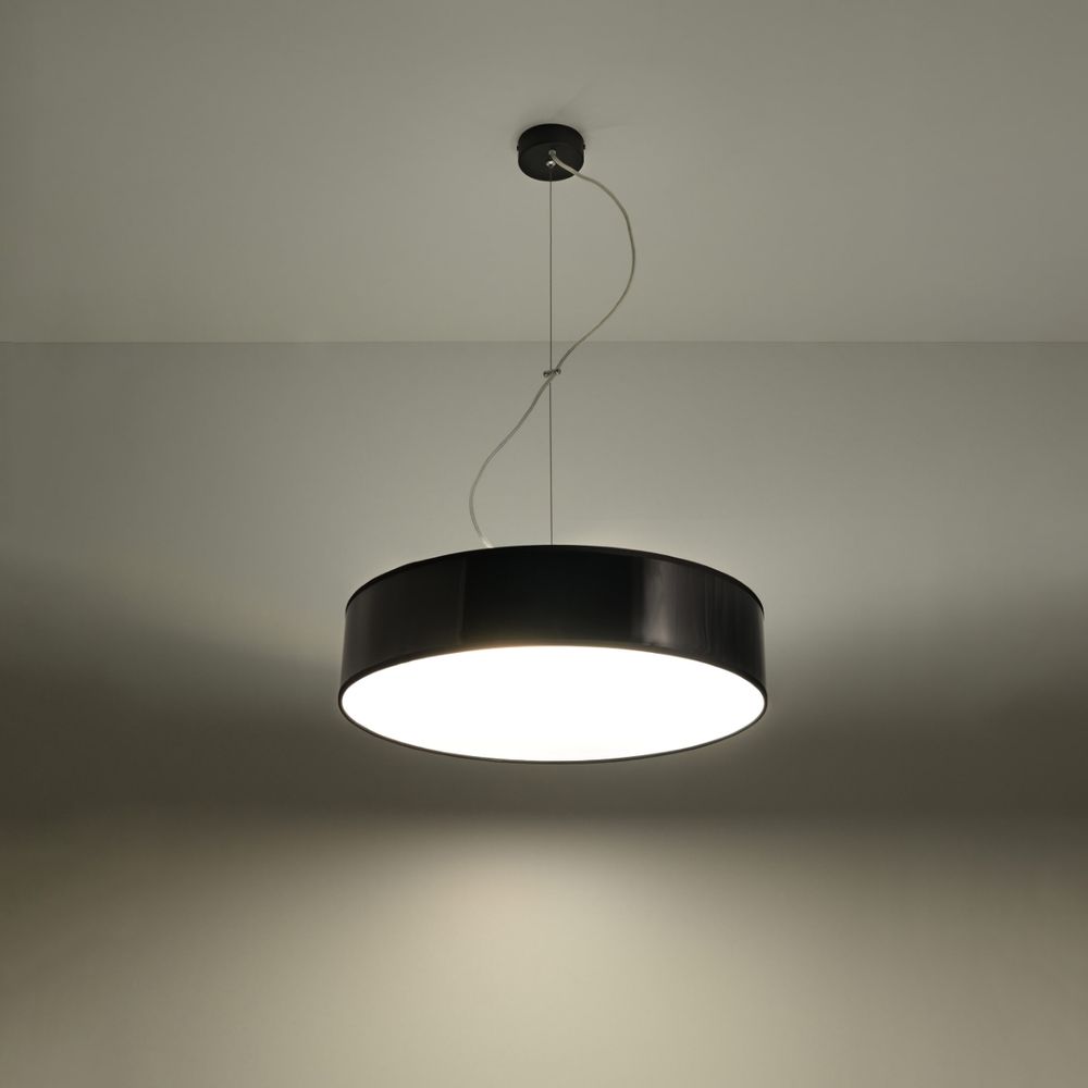 Pendant lamp PVC Arena minimalistic Design E27 - SILVIONIX