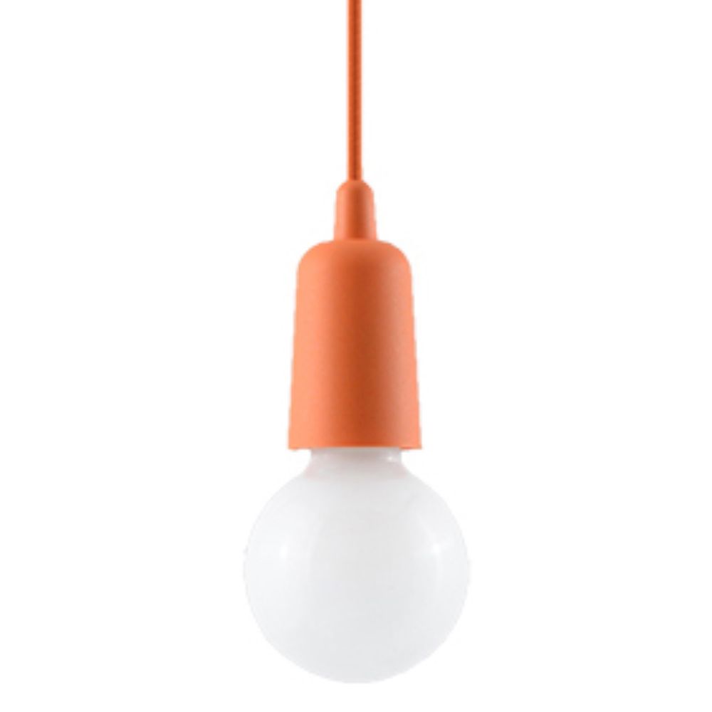 Pendant lamp PVC Diego modern Design E27 - SILVIONIX