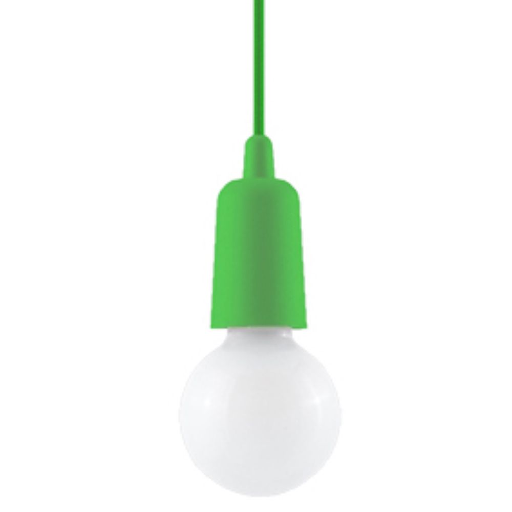 Pendant lamp PVC Diego modern Design E27 - SILVIONIX