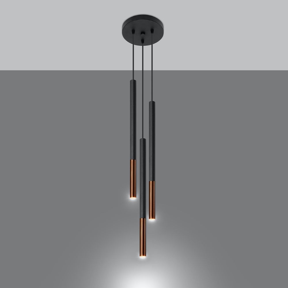 Pendant lamp steel Mozaica modern Design G9 - SILVIONIX