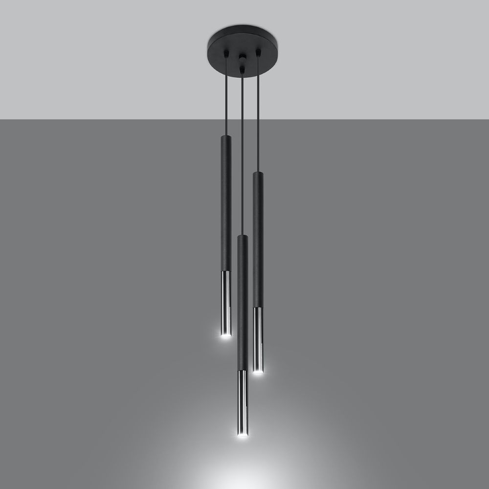 Pendant lamp steel Mozaica modern Design G9 - SILVIONIX