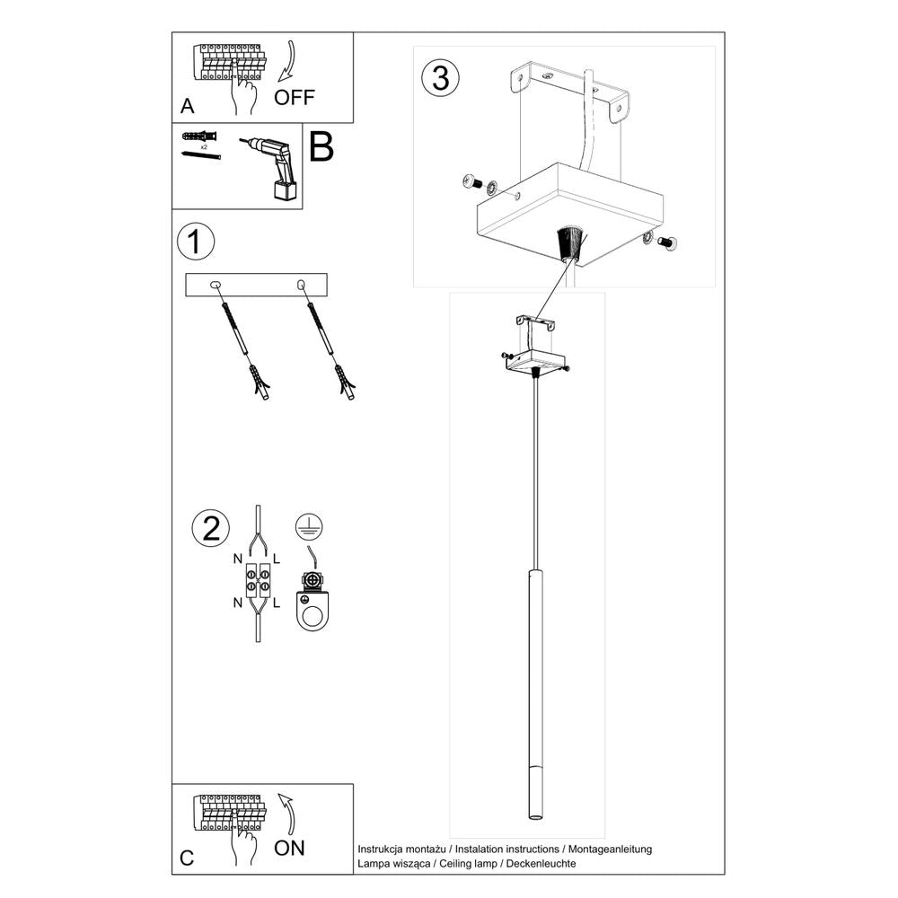 Pendant lamp steel Mozaica modern Design G9 - SILVIONIX