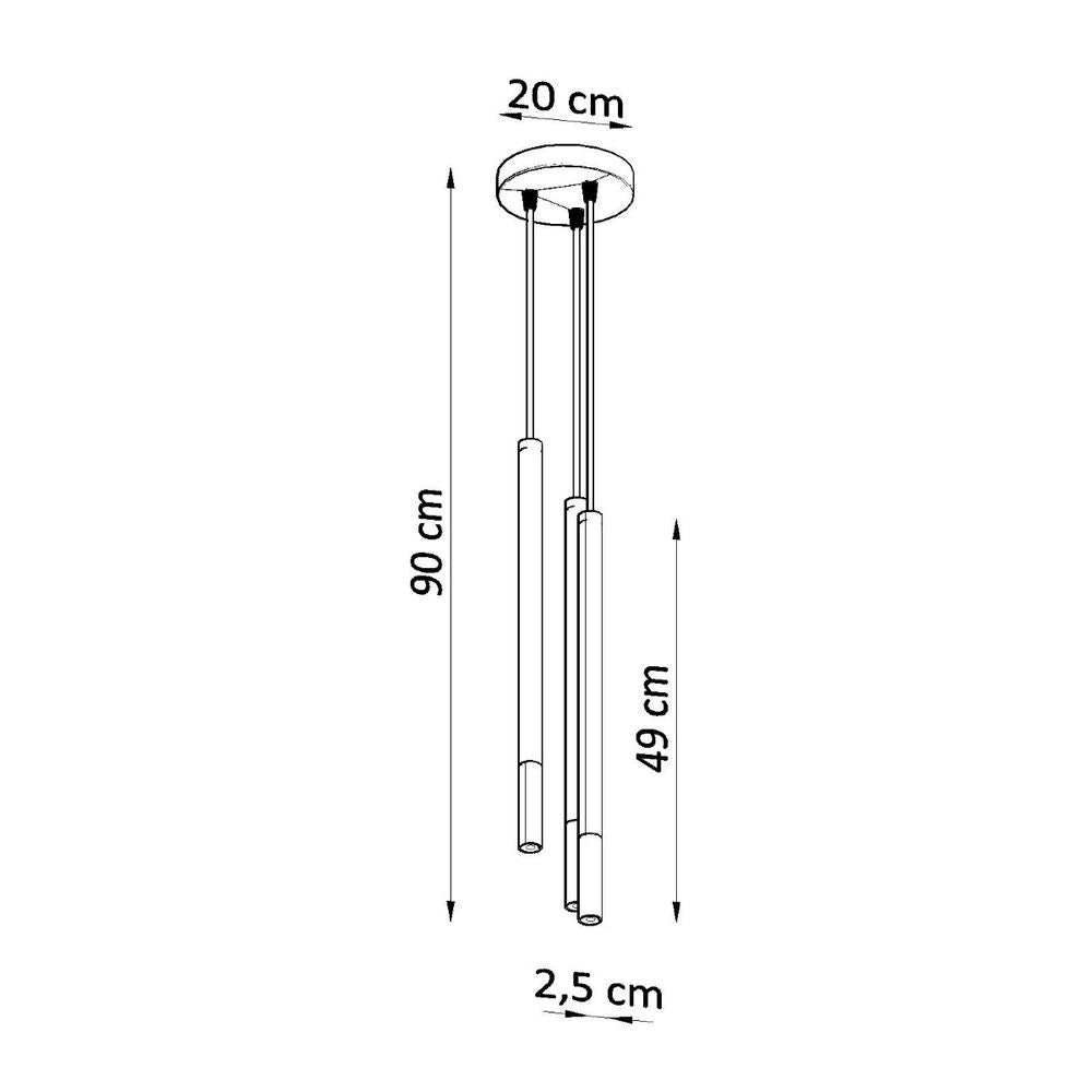 Pendant lamp steel Mozaica modern Design G9 - SILVIONIX