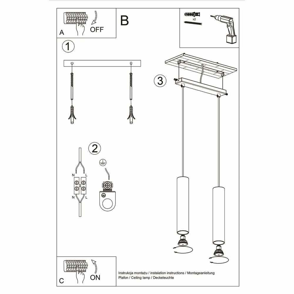 Pendant lamp wood Lino Scandinavian Design GU10 - SILVIONIX