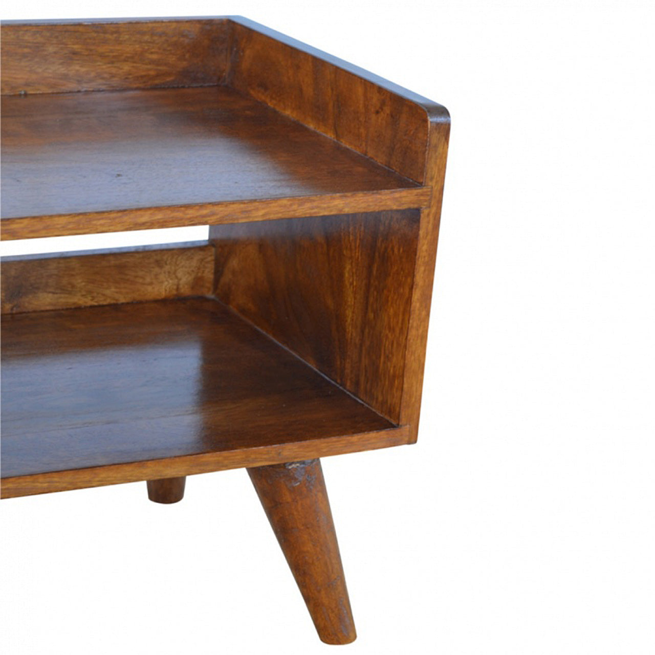 Chestnut Nordic Storage Bench