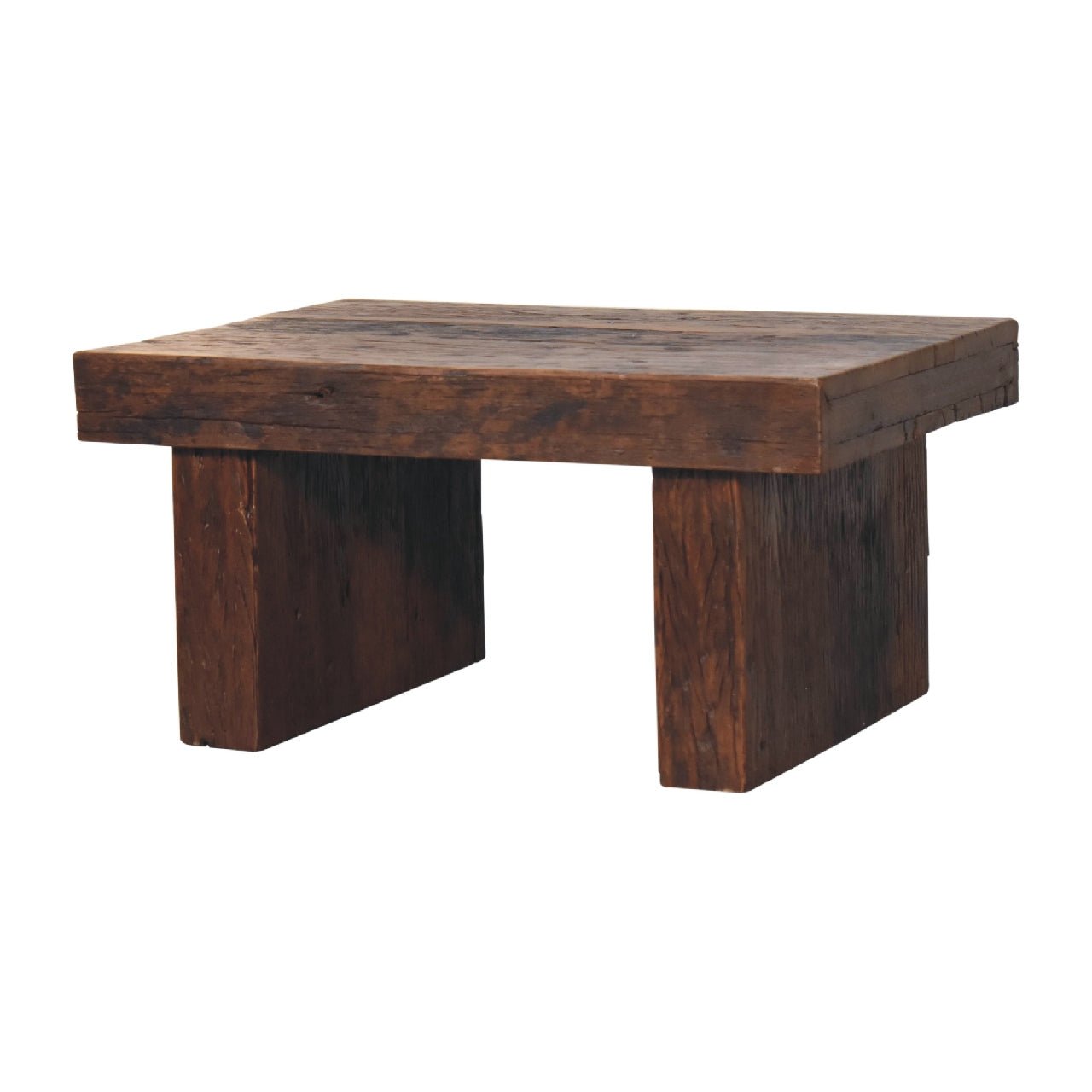 Reclaimed Cube Coffee Table - SILVIONIX