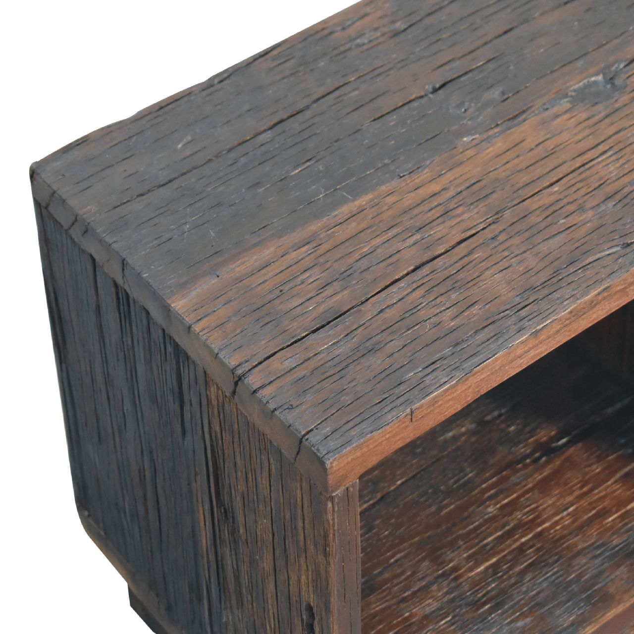 Reclaimed Cube Media Unit - SILVIONIX