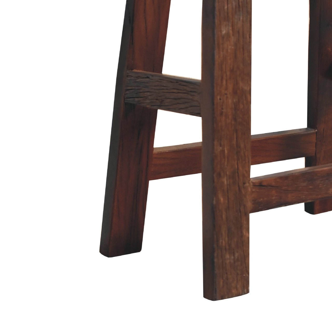 Reclaimed High Stool - SILVIONIX