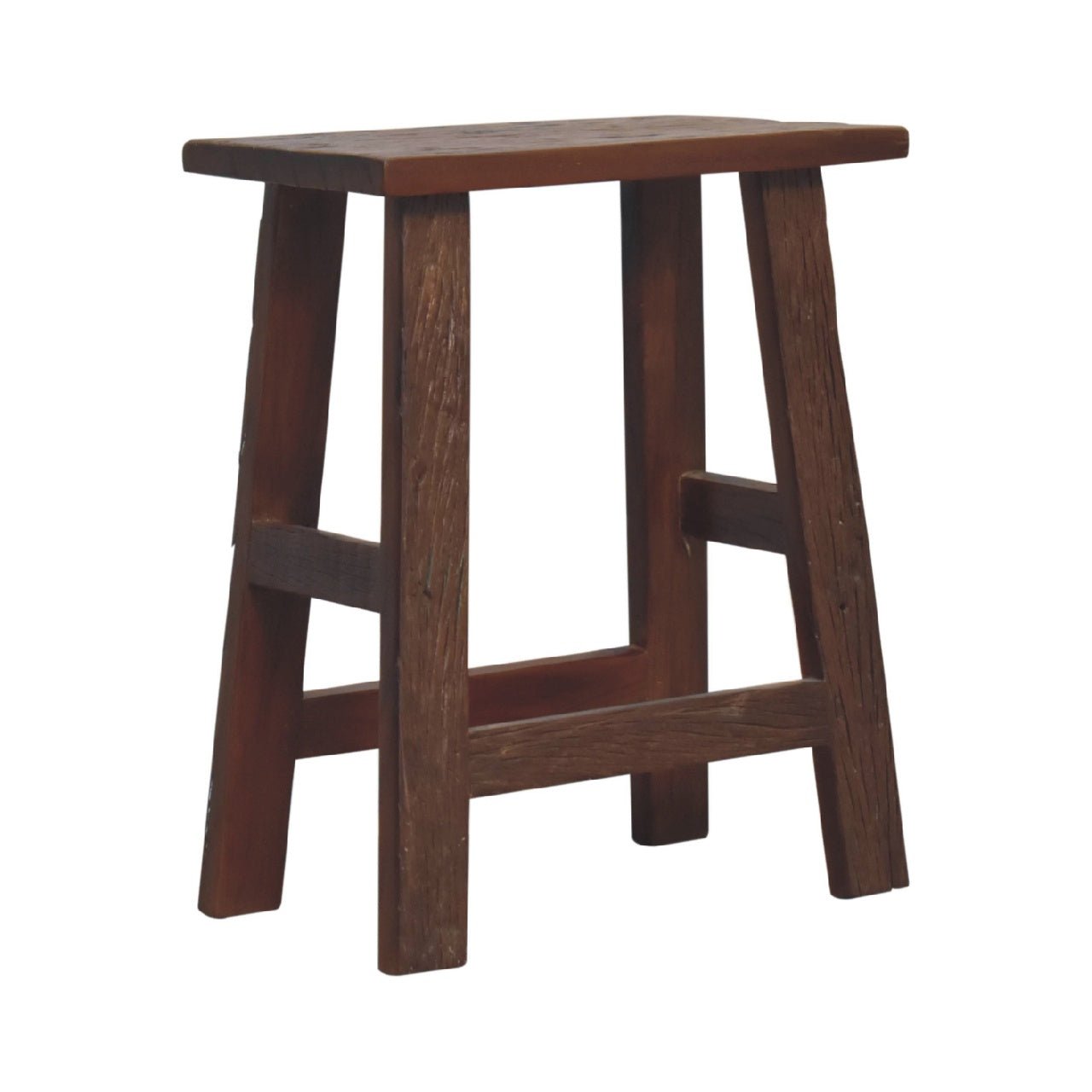 Reclaimed High Stool - SILVIONIX