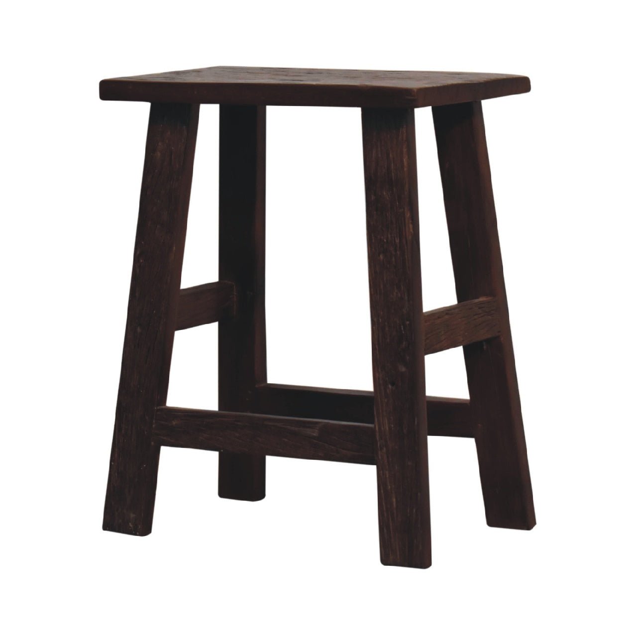 Reclaimed High Stool - SILVIONIX