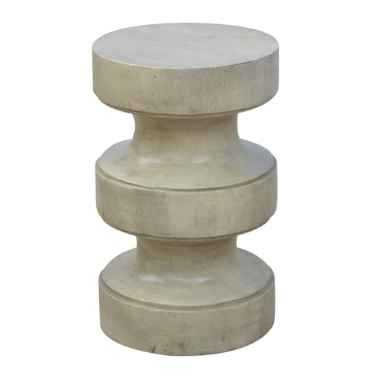 Roman Style Occasional Stool - SILVIONIX