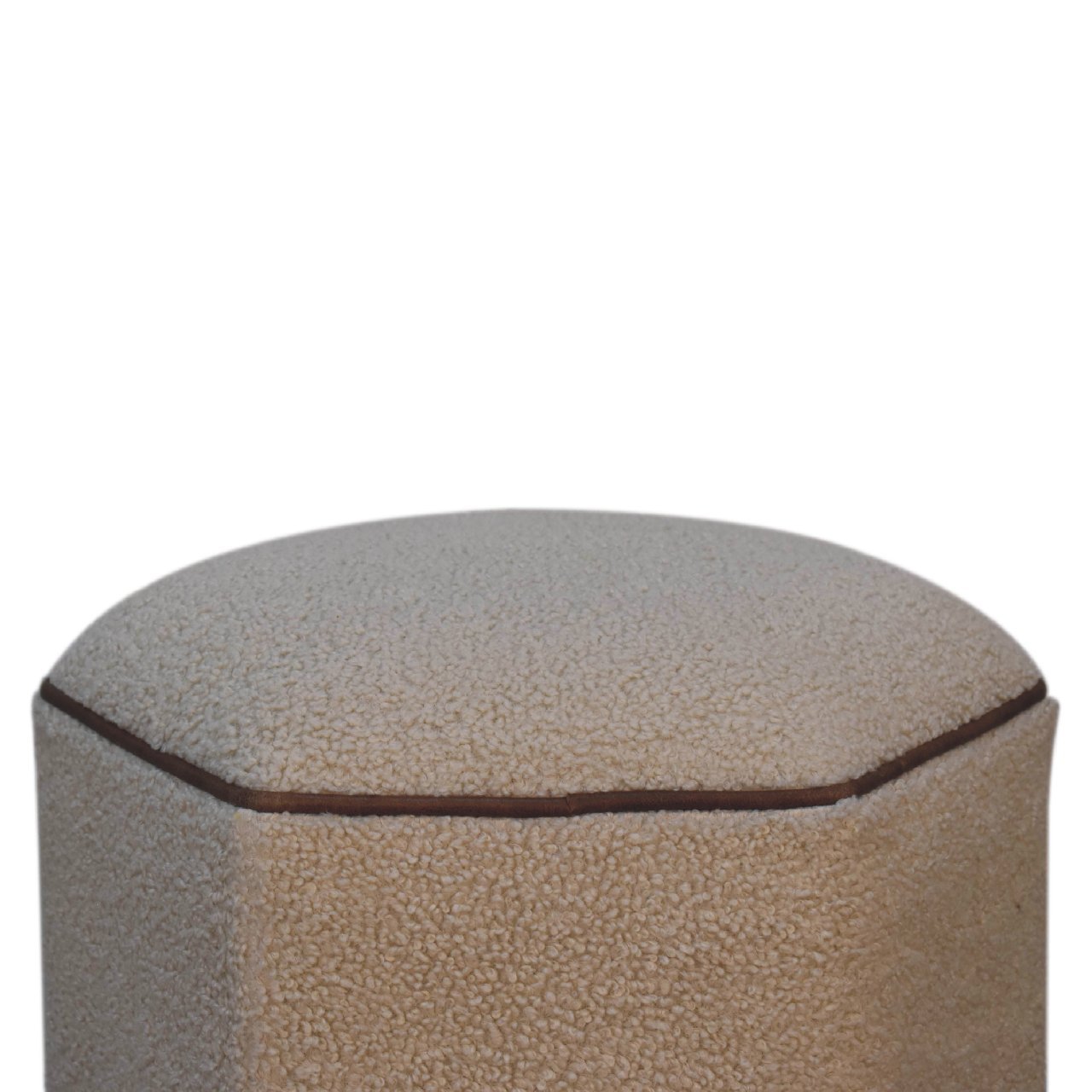 Serenity Hexagonal Footstool - SILVIONIX