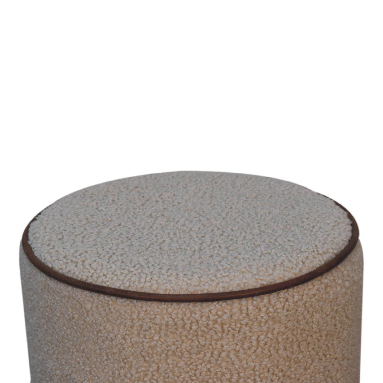 Serenity Round Footstool - SILVIONIX