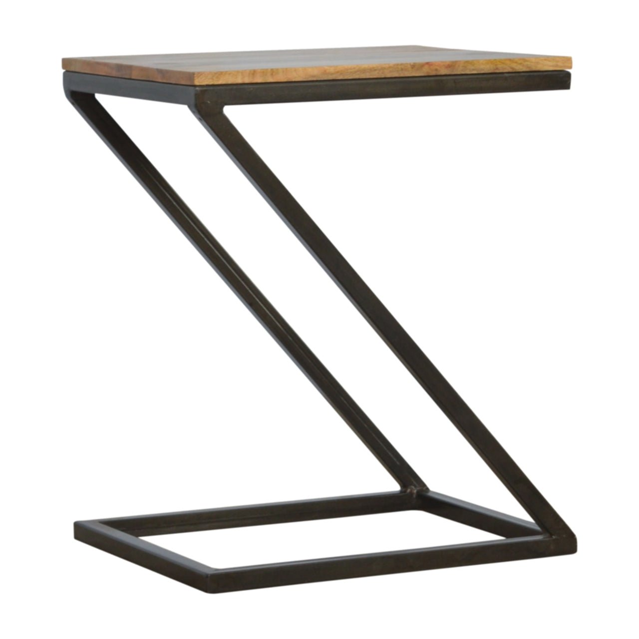 Side Table with Iron Base - SILVIONIX