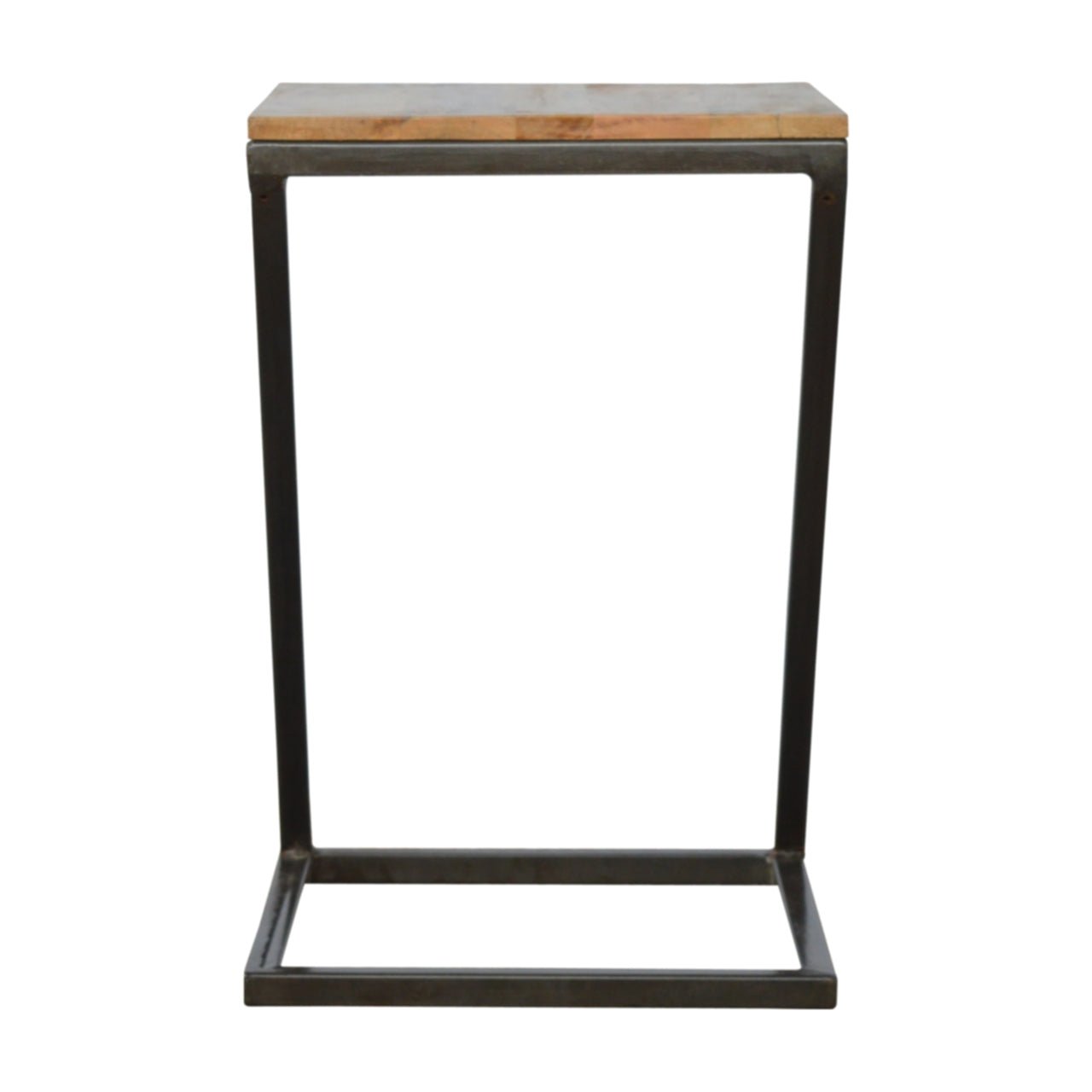 Side Table with Iron Base - SILVIONIX