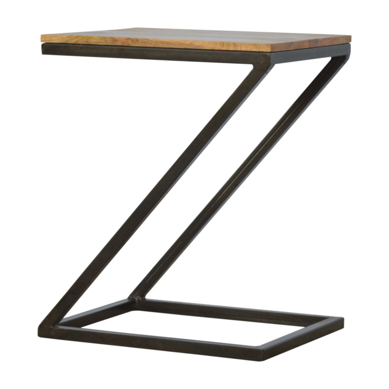 Side Table with Iron Base - SILVIONIX