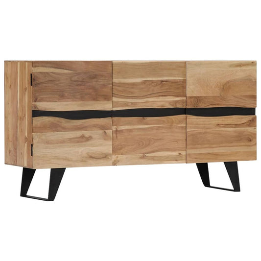 Sideboard 150x40x79 cm Solid Acacia Wood - SILVIONIX