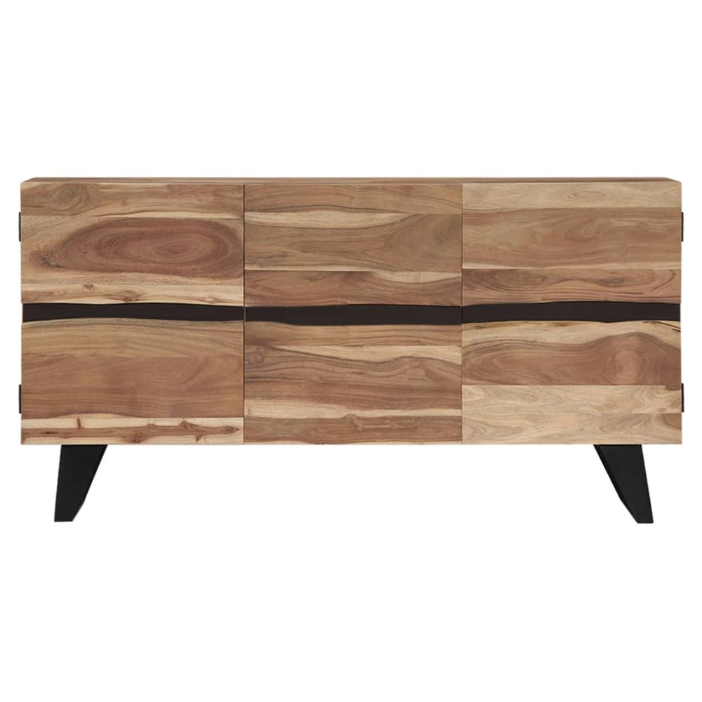 Sideboard 150x40x79 cm Solid Acacia Wood - SILVIONIX