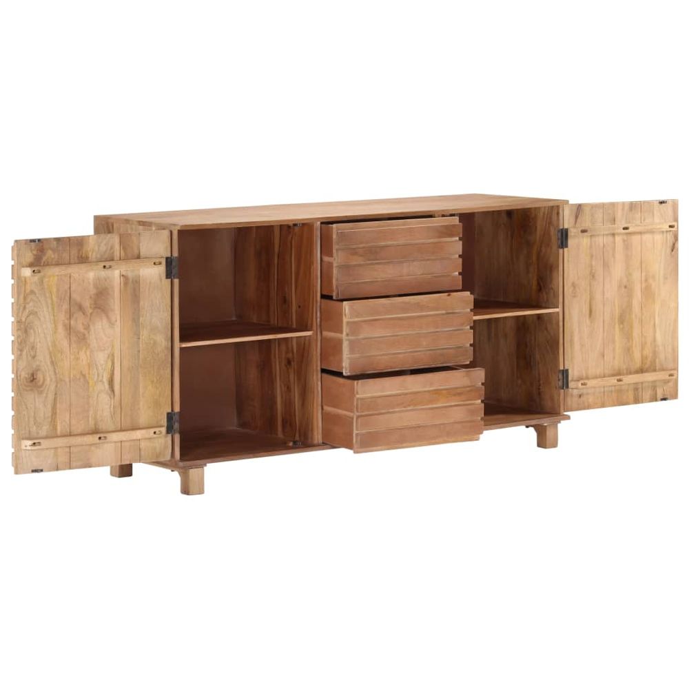 Sideboard 150x50x81 cm Solid Mango Wood - SILVIONIX