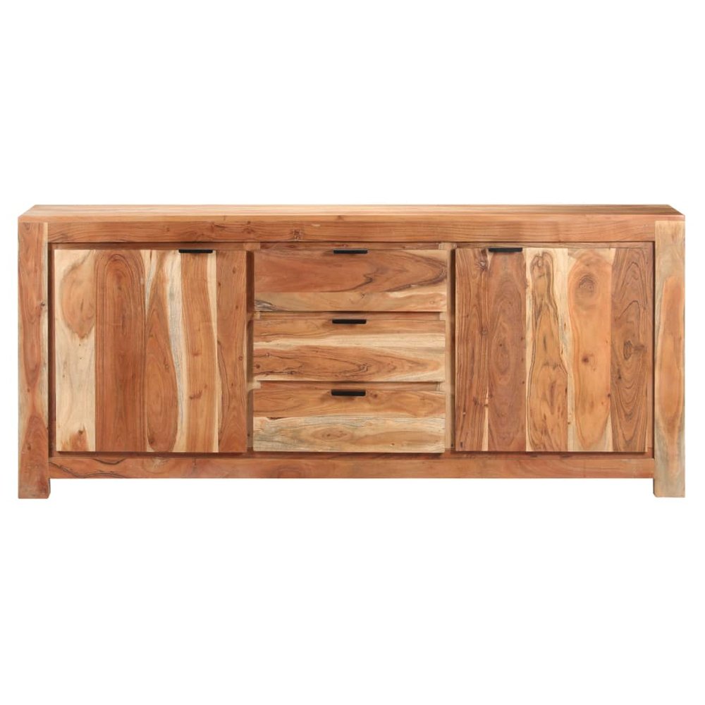 Sideboard 175x40x75 cm Solid Acacia Wood - SILVIONIX