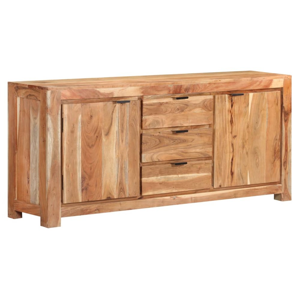 Sideboard 175x40x75 cm Solid Acacia Wood - SILVIONIX