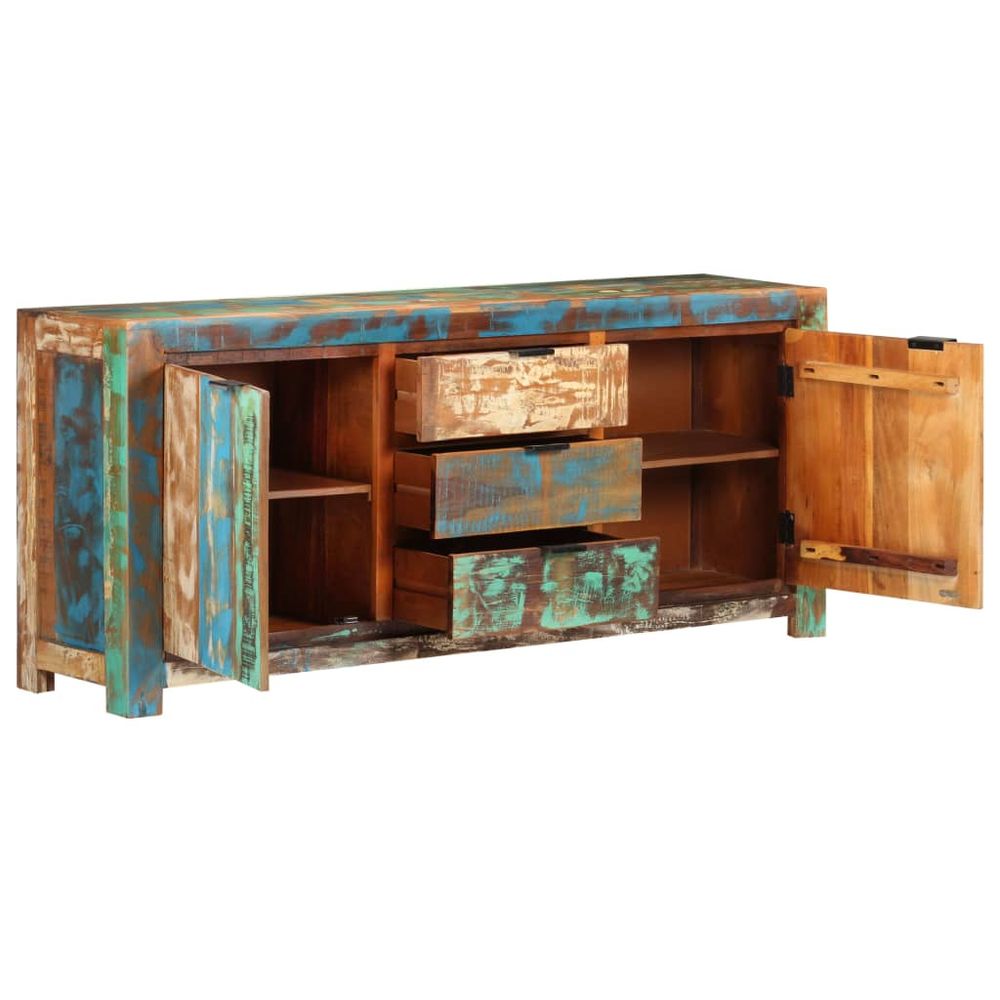 Sideboard 175x40x75 cm Solid Reclaimed Wood - SILVIONIX