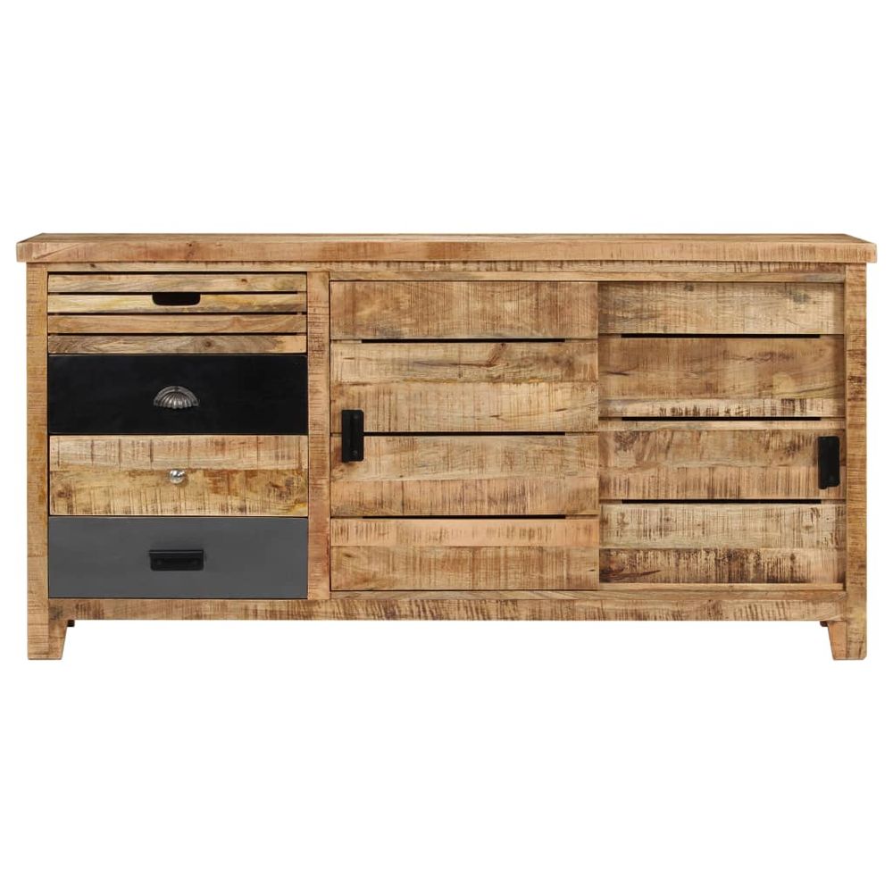 Sideboard Solid Mango Wood 160x40x80 cm - SILVIONIX