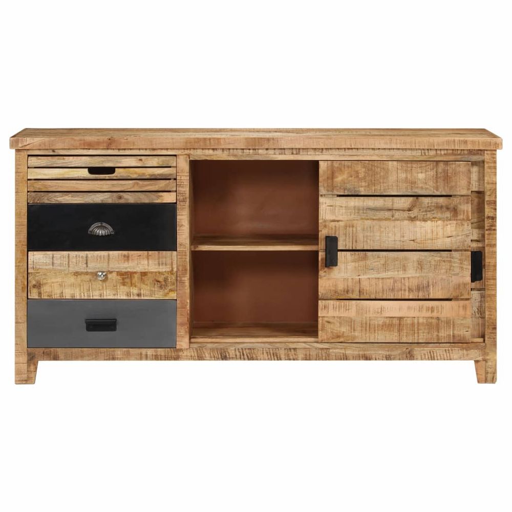 Sideboard Solid Mango Wood 160x40x80 cm - SILVIONIX