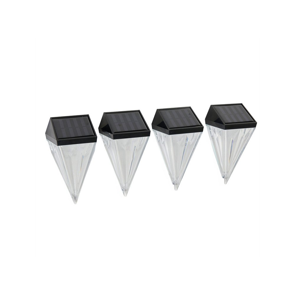 Solar lights Diamond x 4 - SILVIONIX