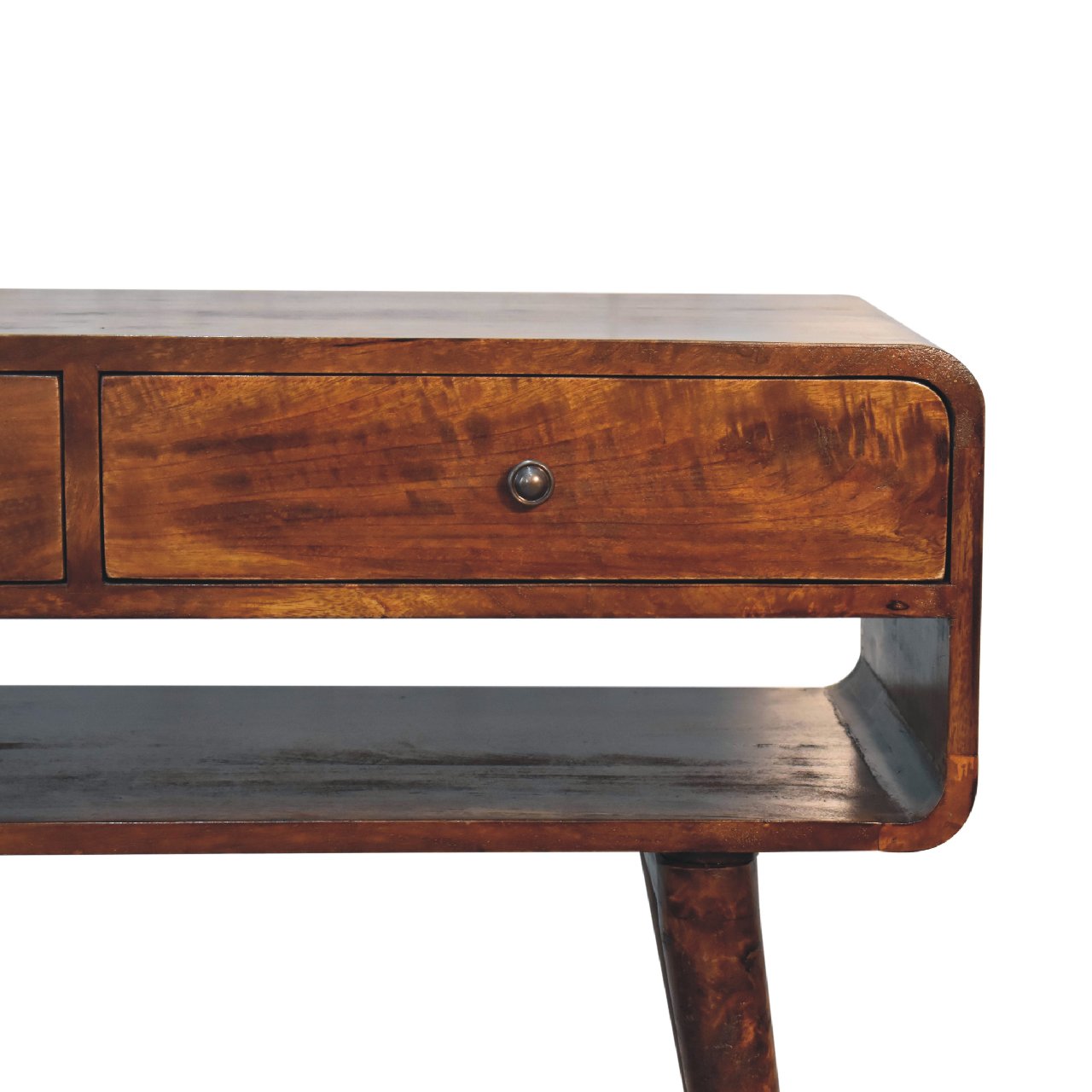 Sonata Chestnut Console Table - SILVIONIX