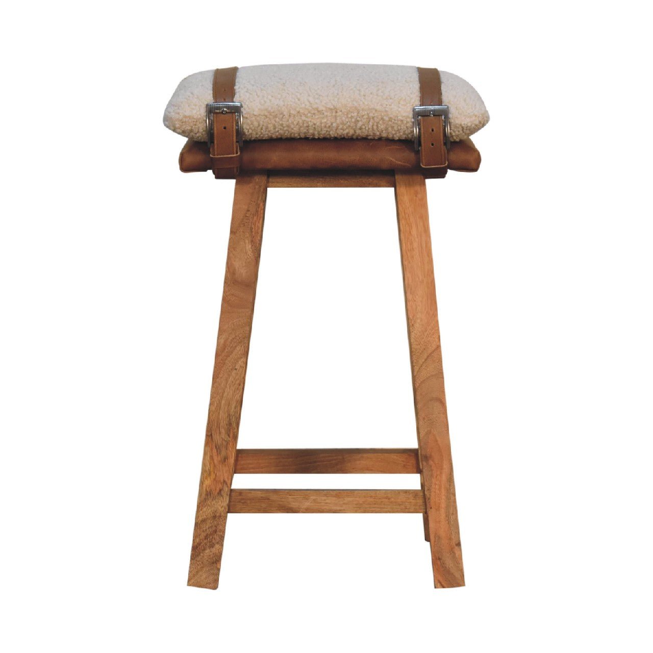 Strapped Bar Stool - SILVIONIX