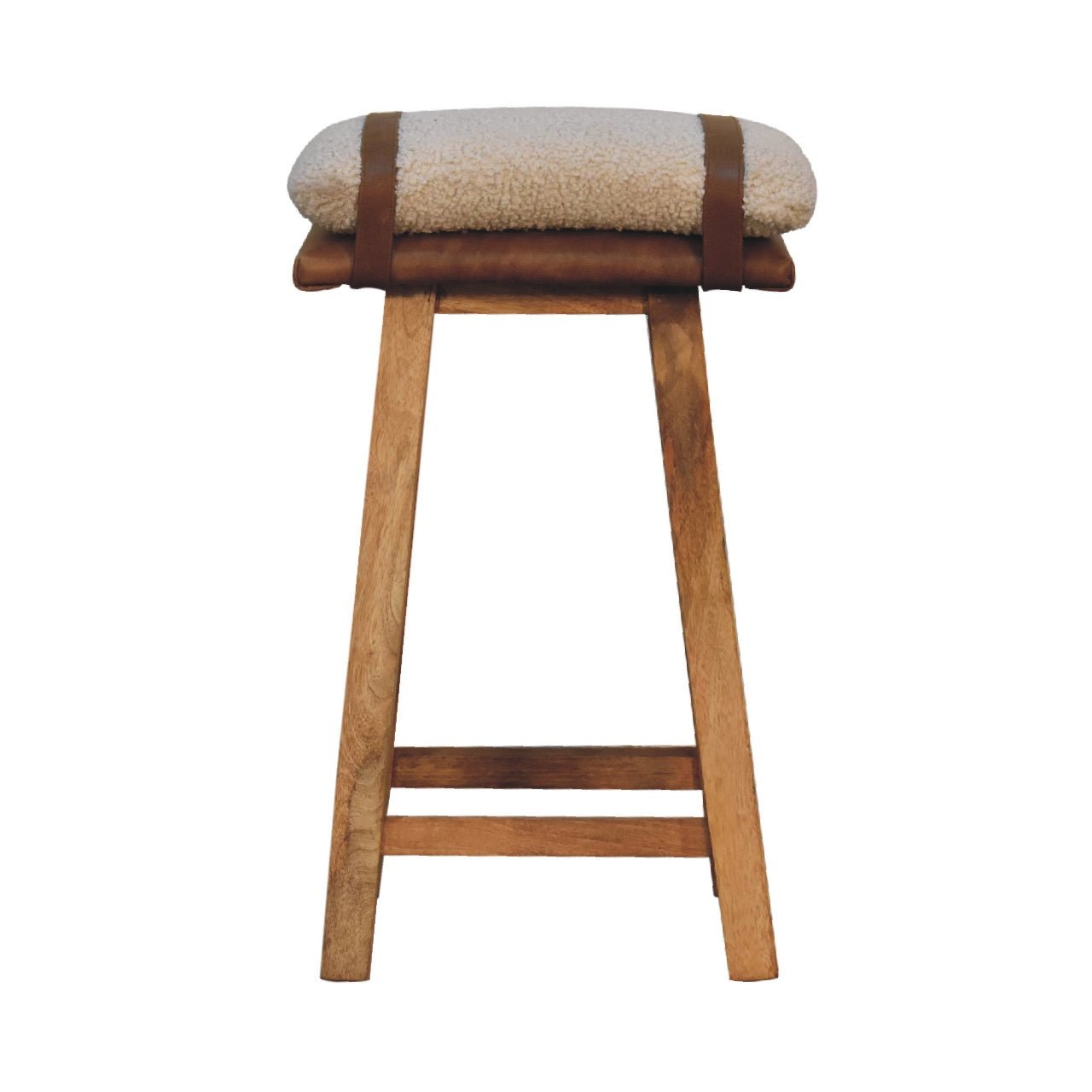 Strapped Bar Stool - SILVIONIX