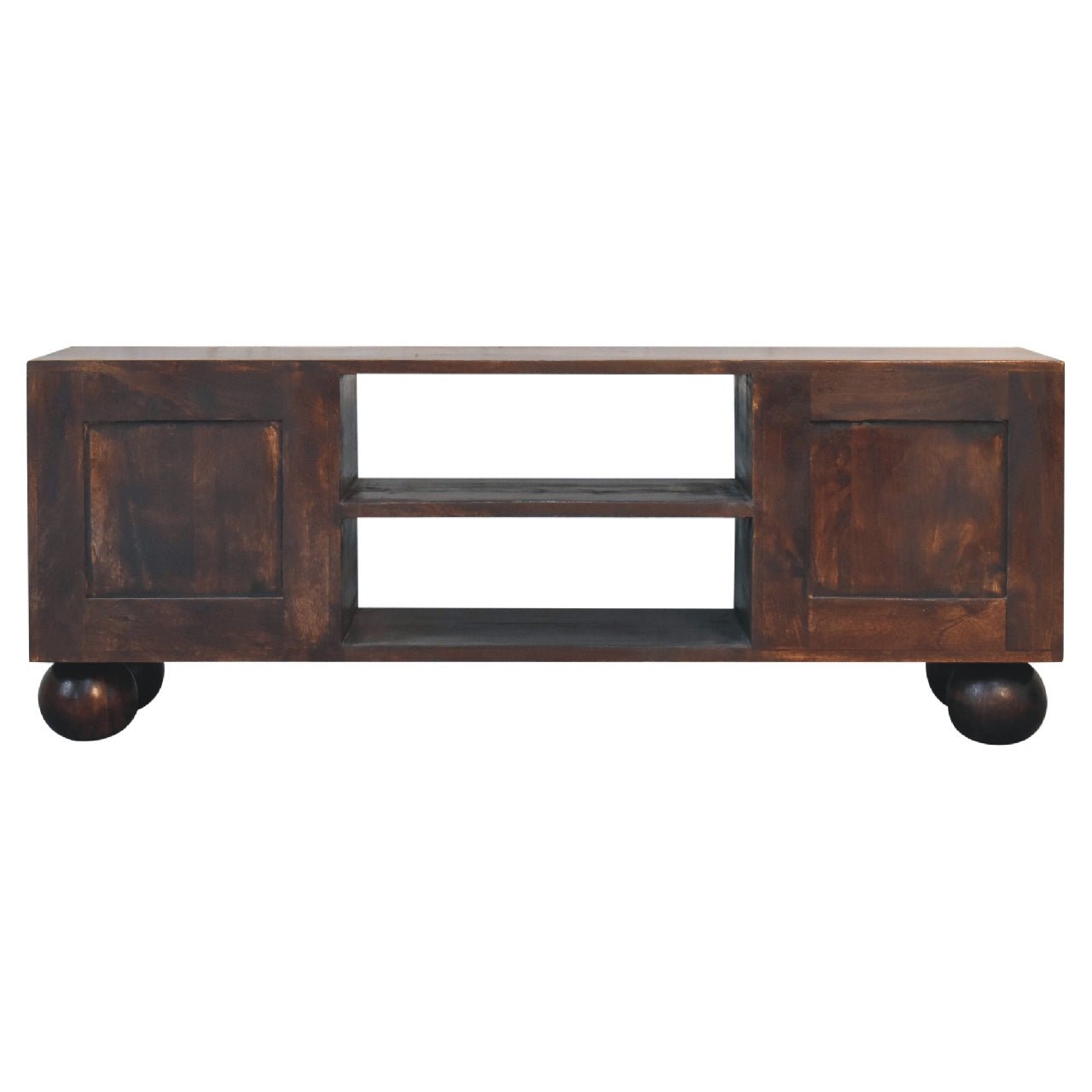 Sunrise Ball Walnut TV Unit - SILVIONIX