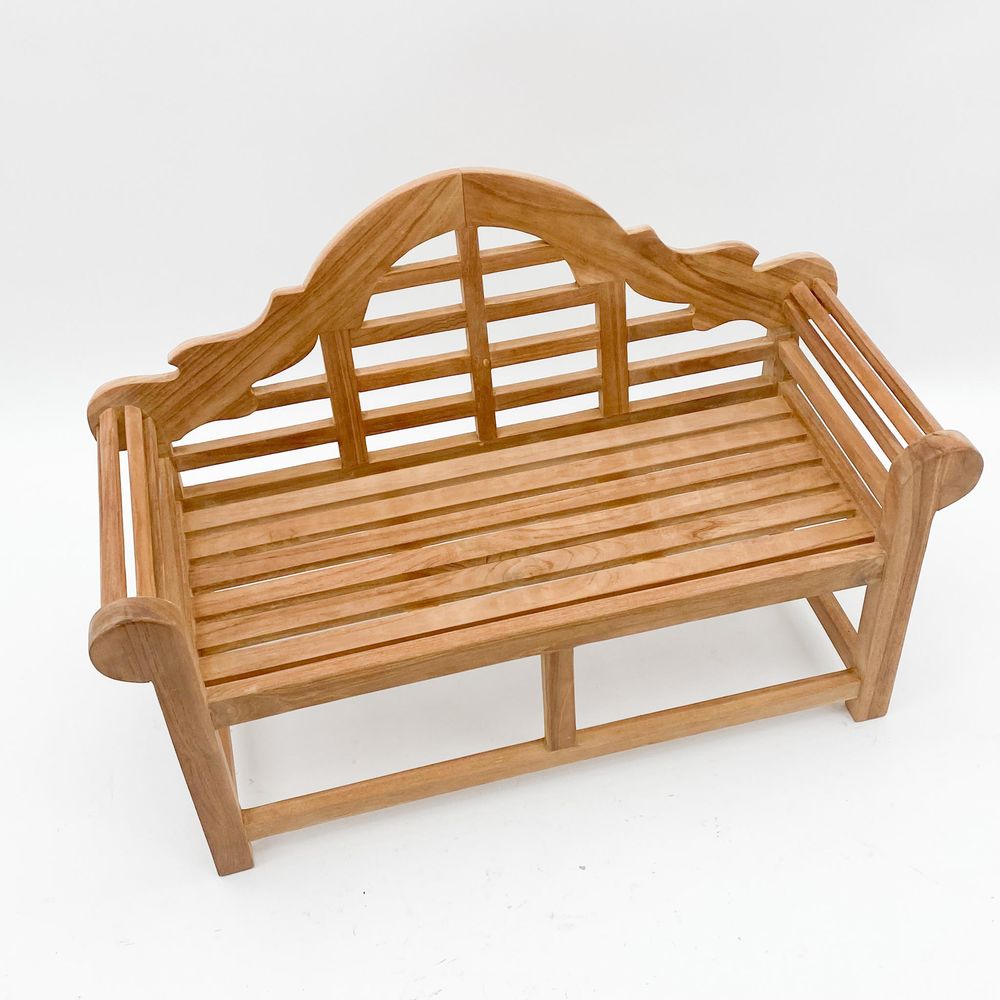 CHILDRENS LUTYEN TEAK  BENCH