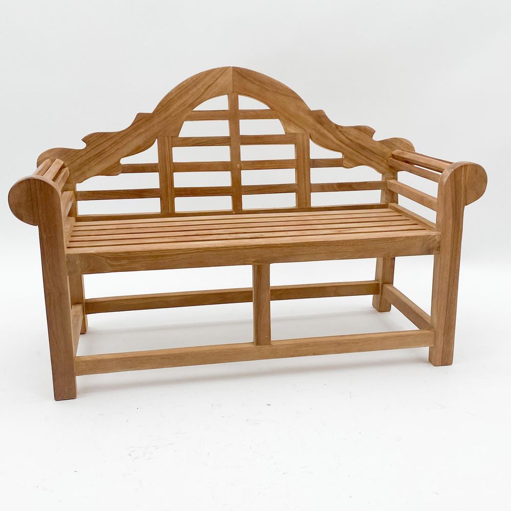 CHILDRENS LUTYEN TEAK  BENCH