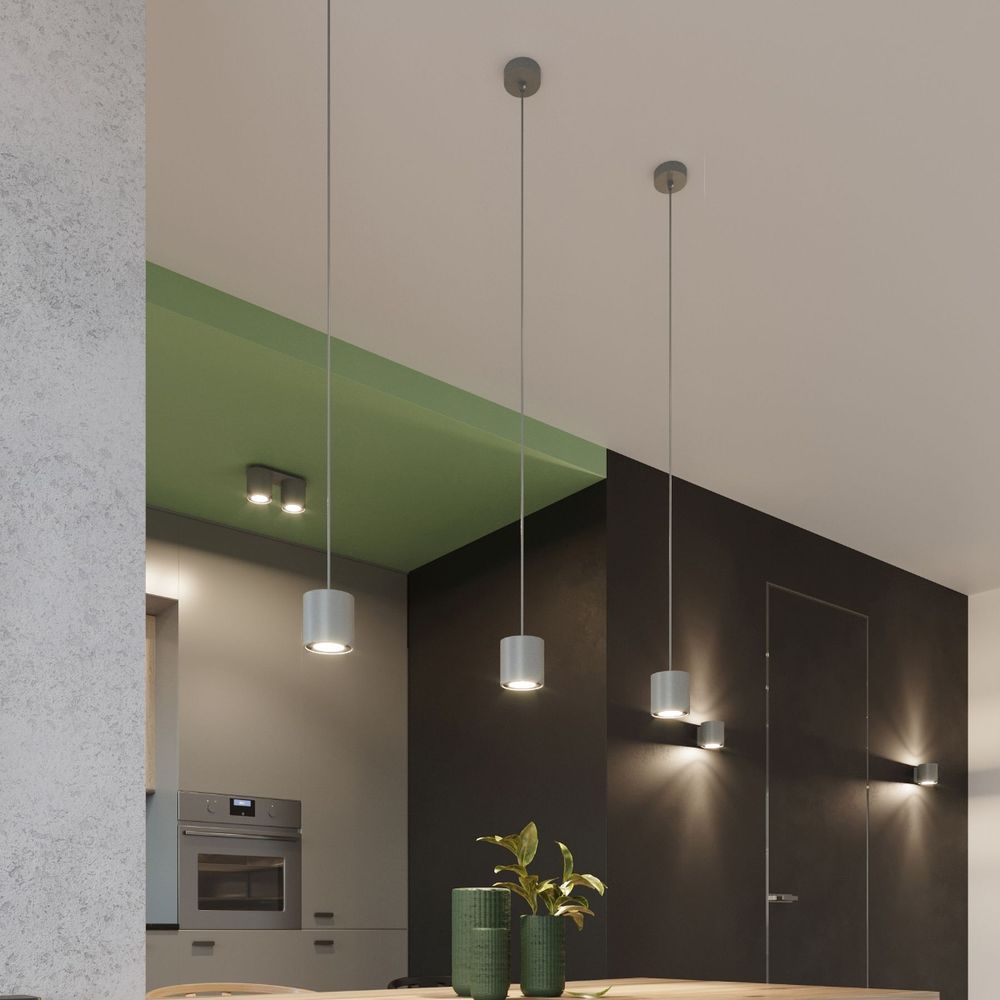 Pendant lamp aluminum Orbis modern Design GU10