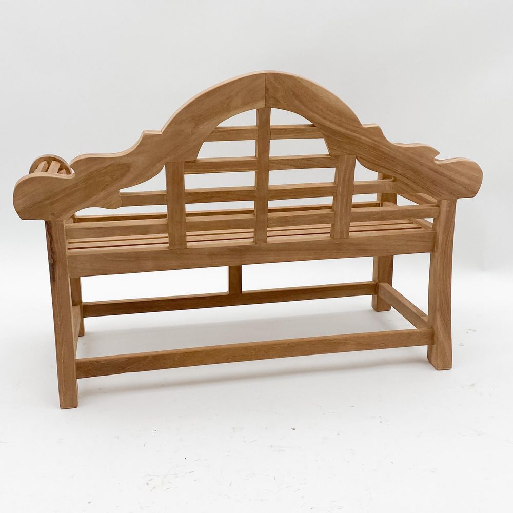 CHILDRENS LUTYEN TEAK  BENCH