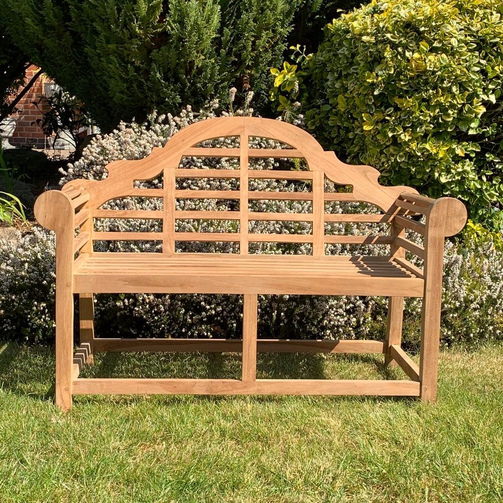 CHILDRENS LUTYEN TEAK  BENCH