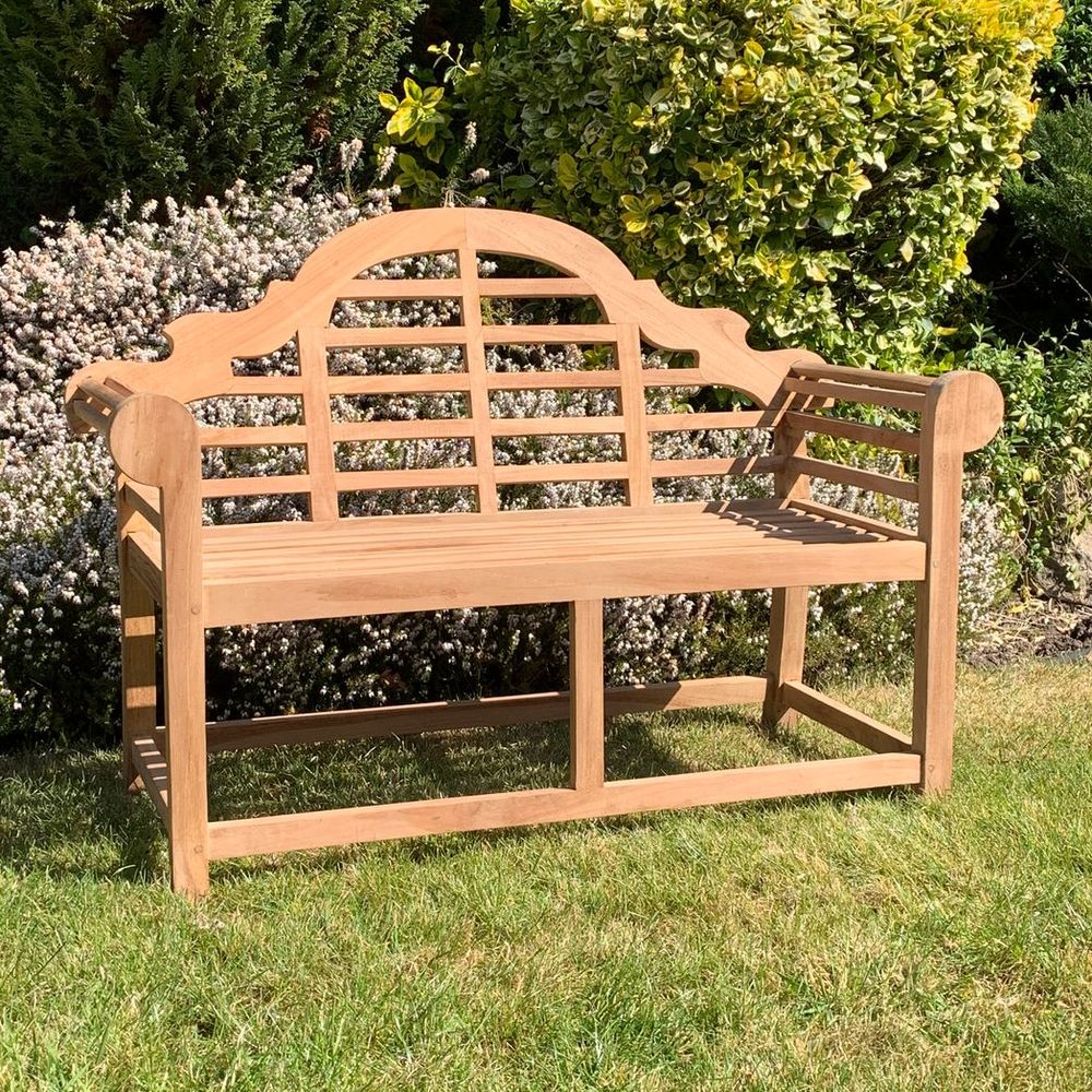 CHILDRENS LUTYEN TEAK  BENCH