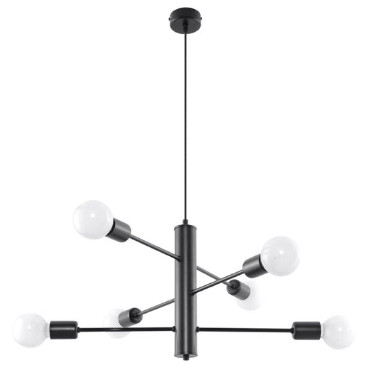 Chandelier steel Duomo loft Design E27