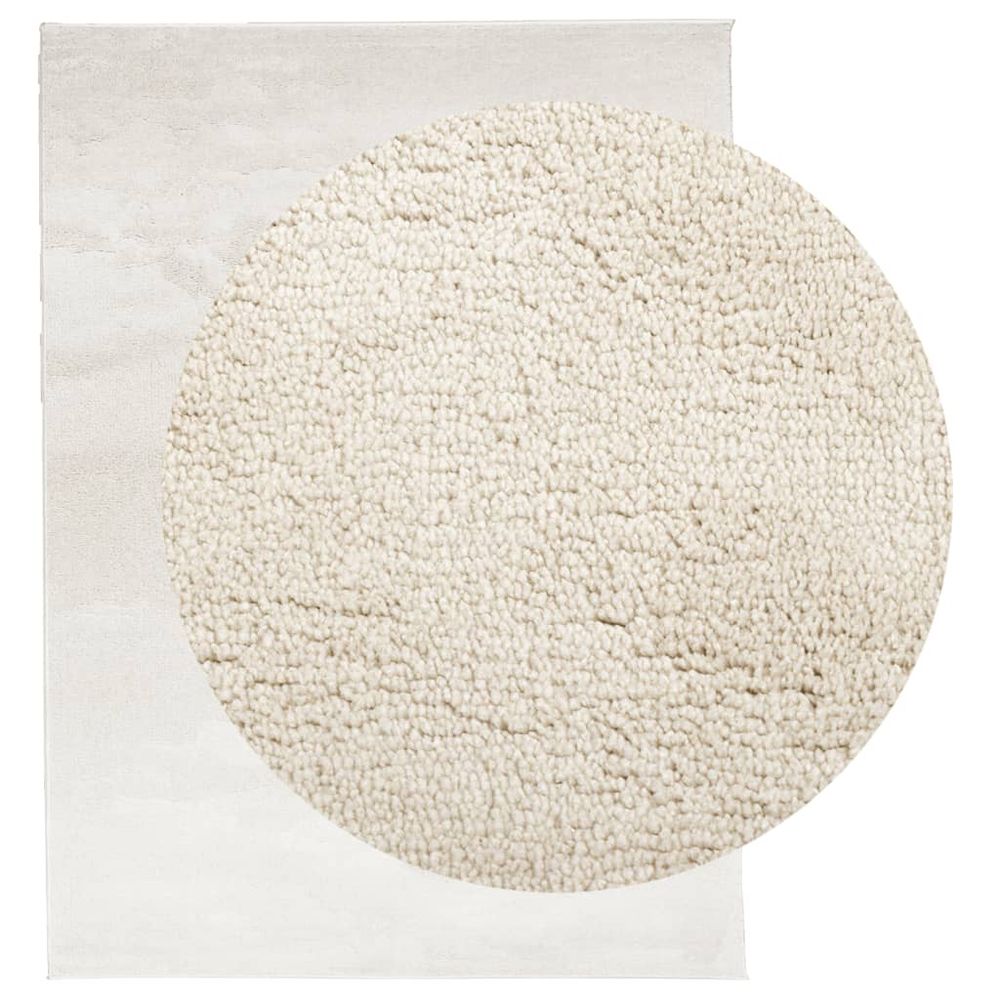 vidaXL Rug OVIEDO Short Pile Beige 240x340 cm - SILVIONIX